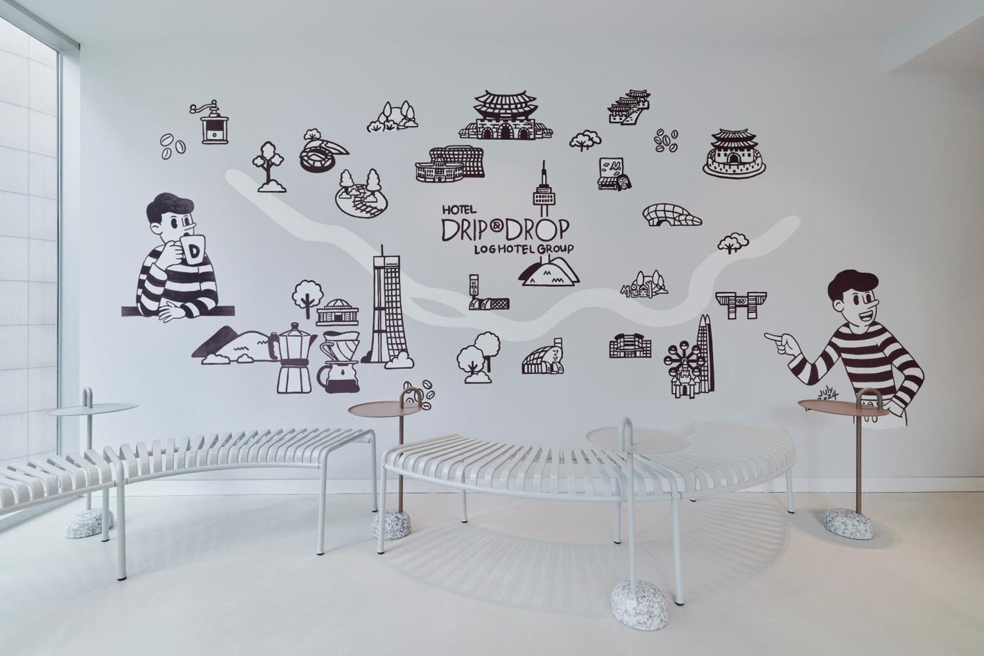 Hotel Drip&Drop, Myeongdong Сеул Екстер'єр фото